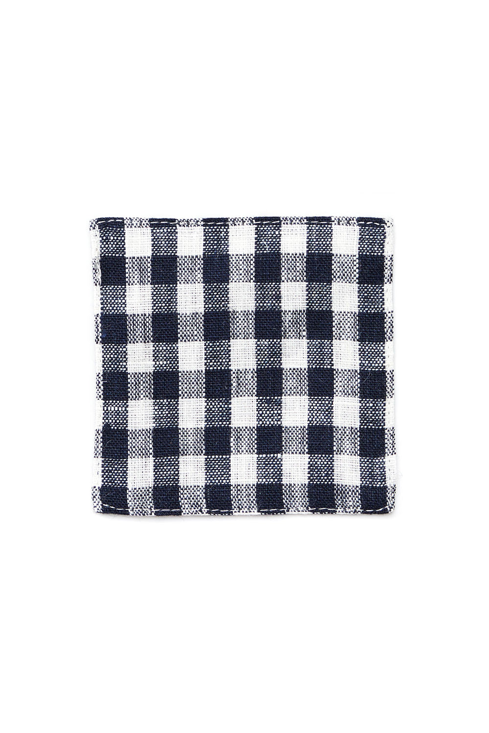 Navy White Check